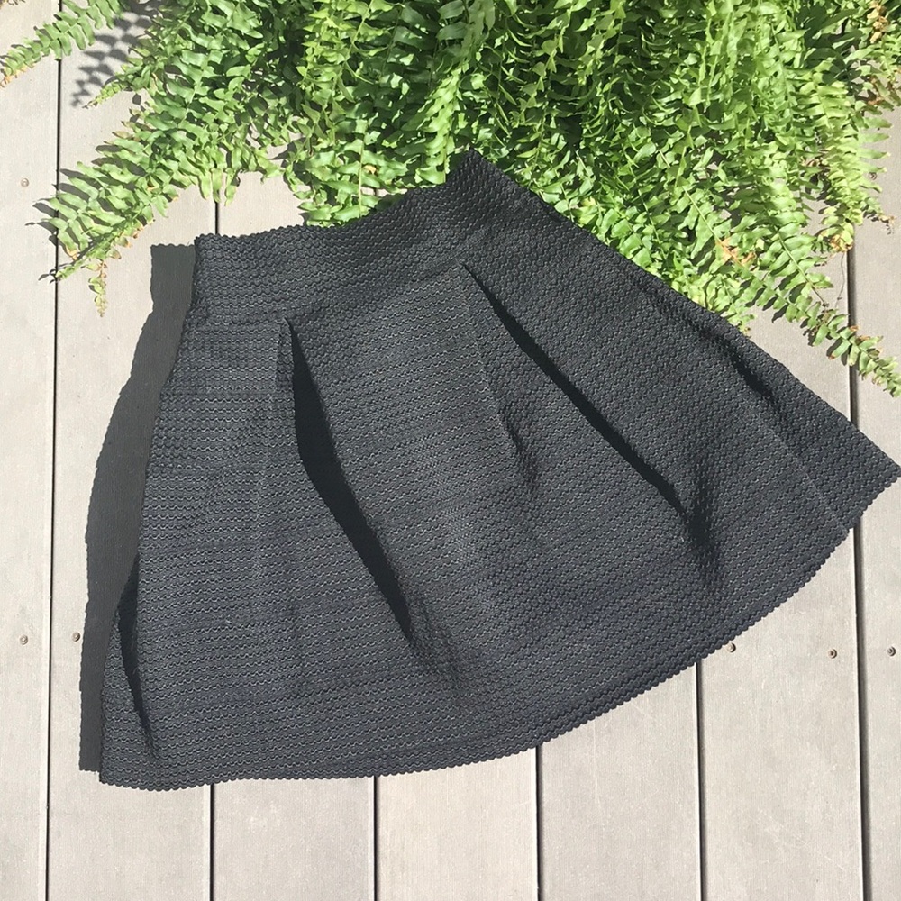 Xhilaration Black A Line Skirt